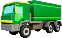 Ícone de um caminhão verde